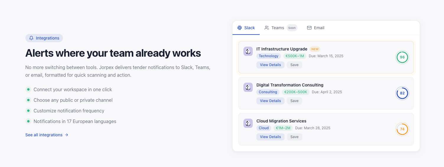 Jorpex - Screenshot 2 showing product features and functionality