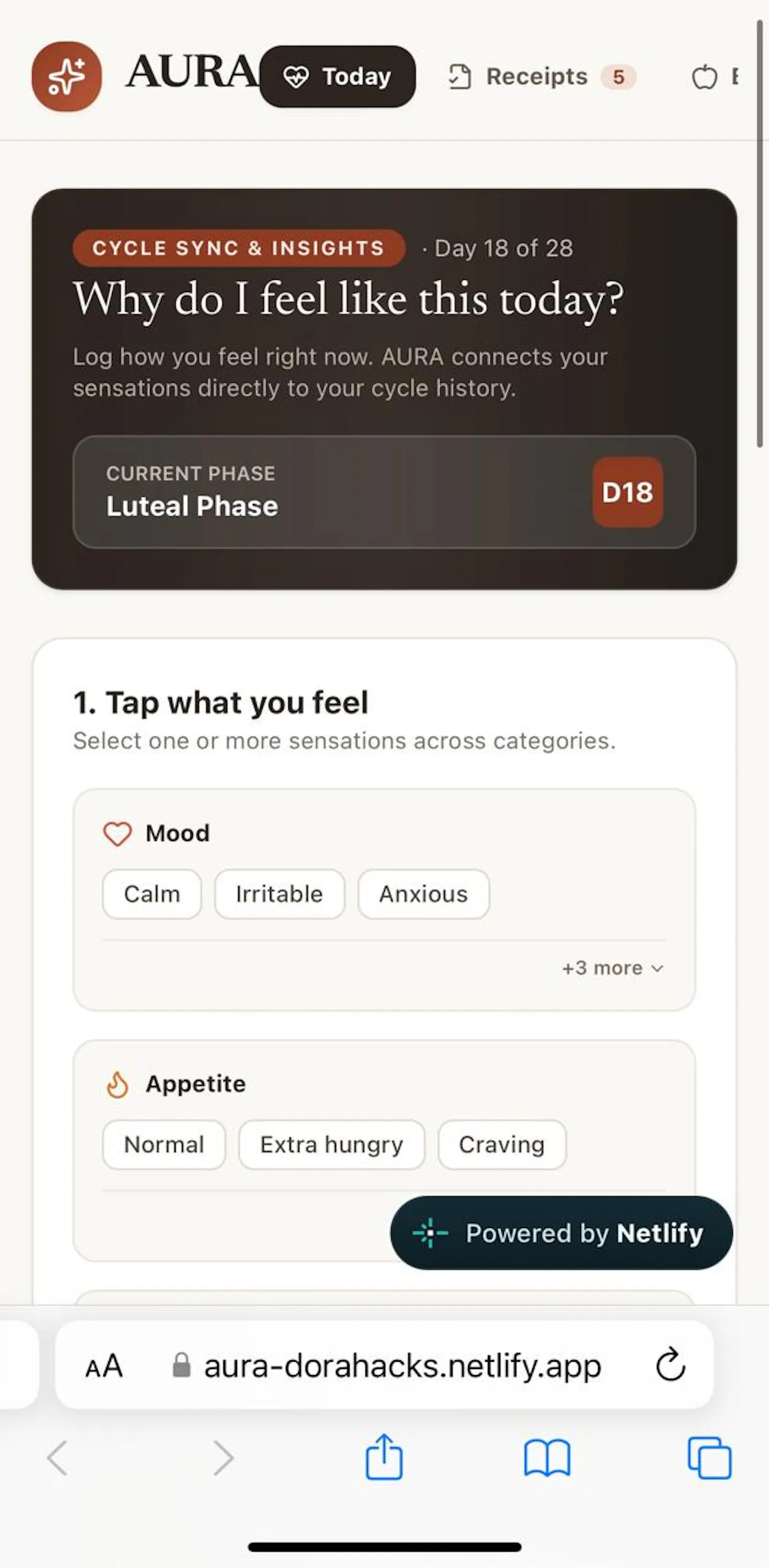 AURA — Rhythm & Pattern Intelligence screenshot 2