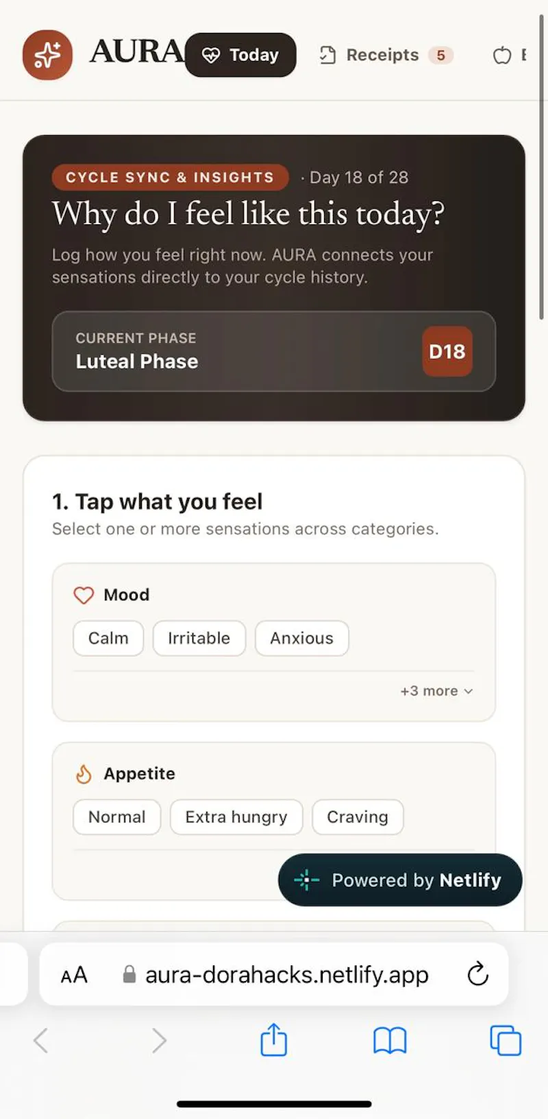 AURA — Rhythm & Pattern Intelligence screenshot 2