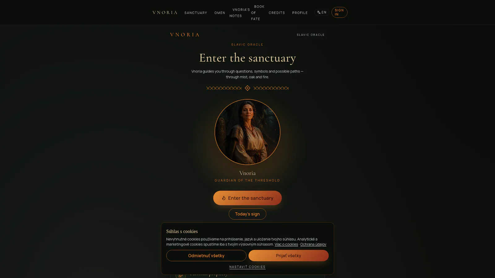 VNORIA  screenshot 1