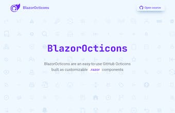 BlazorOcticons gallery image