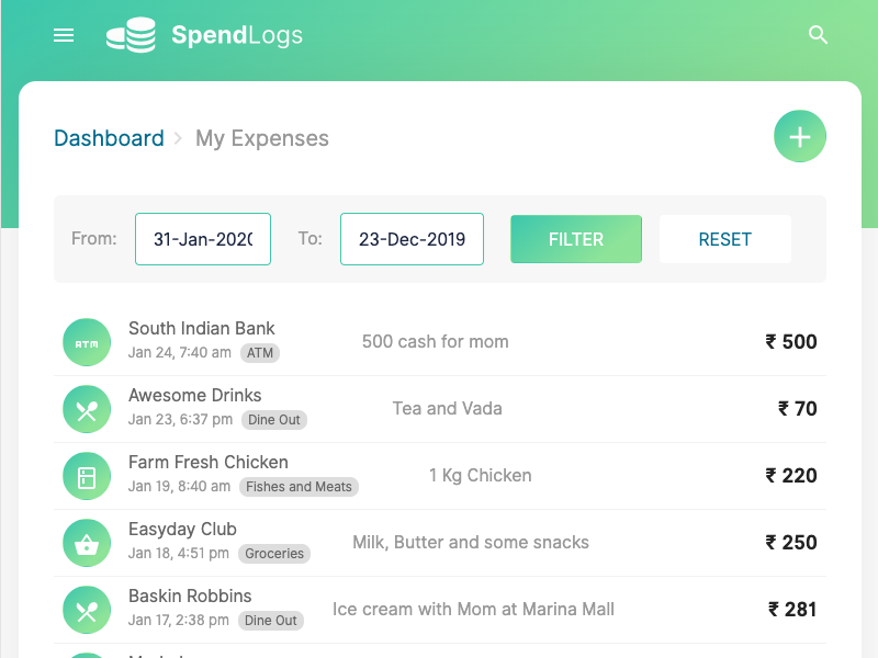 SpendLogs gallery image