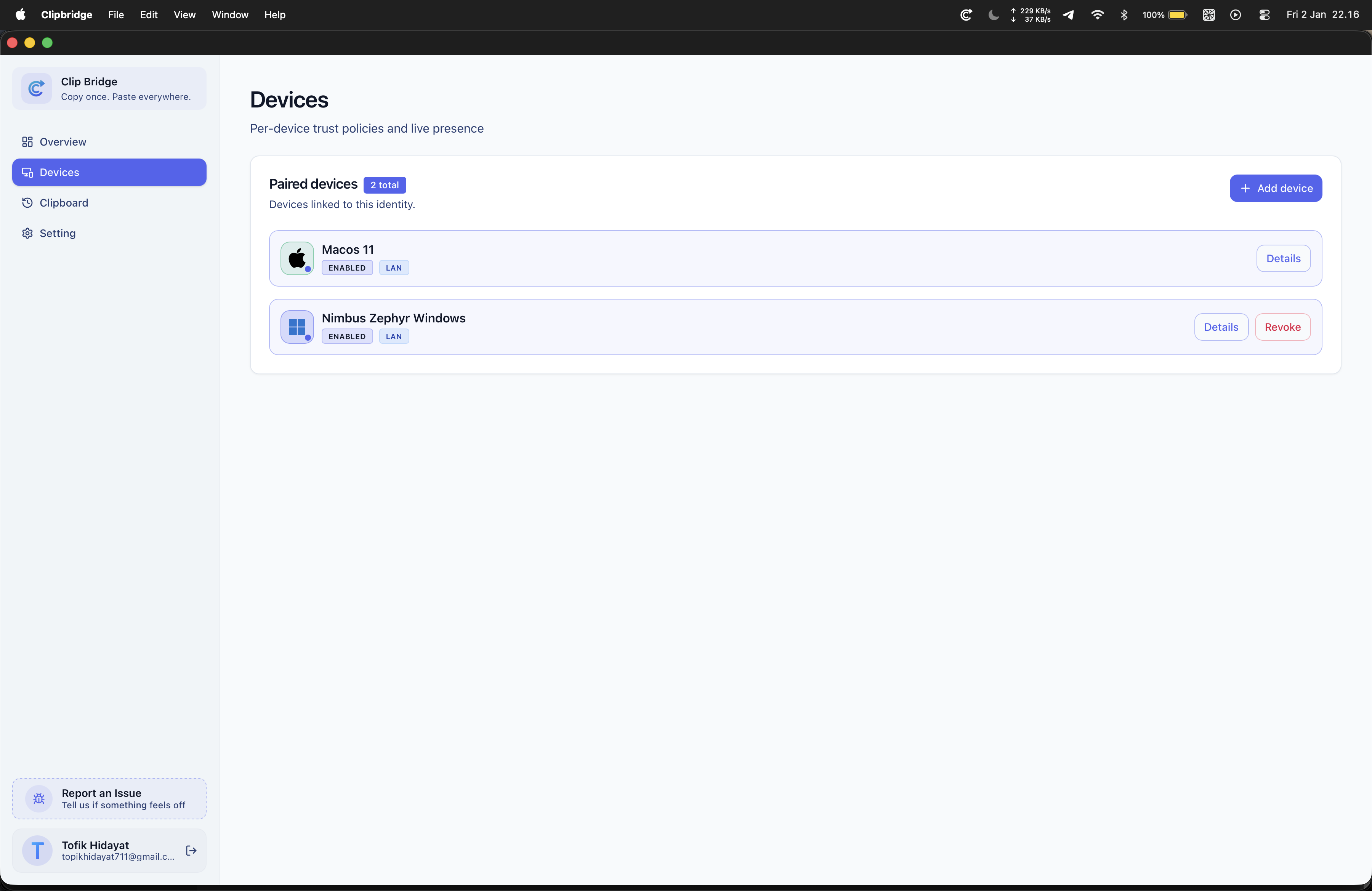 ClipBridge - Screenshot 2 showing product features and functionality