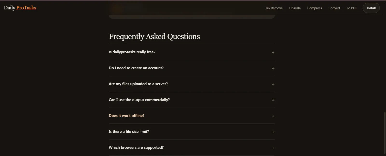 DailyProTasks: 5 Free Image Utilities screenshot 7
