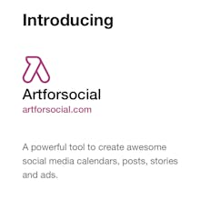 Artforsocial gallery image