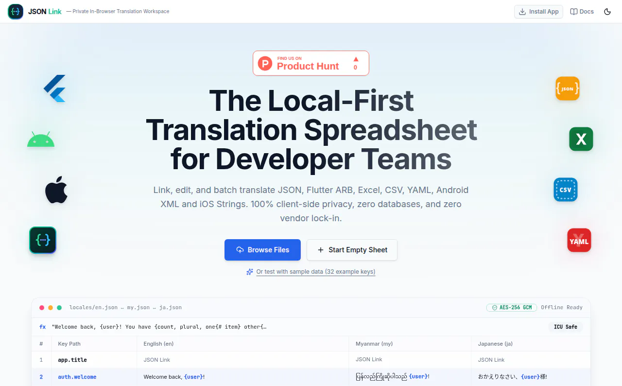 JSON Link gallery image