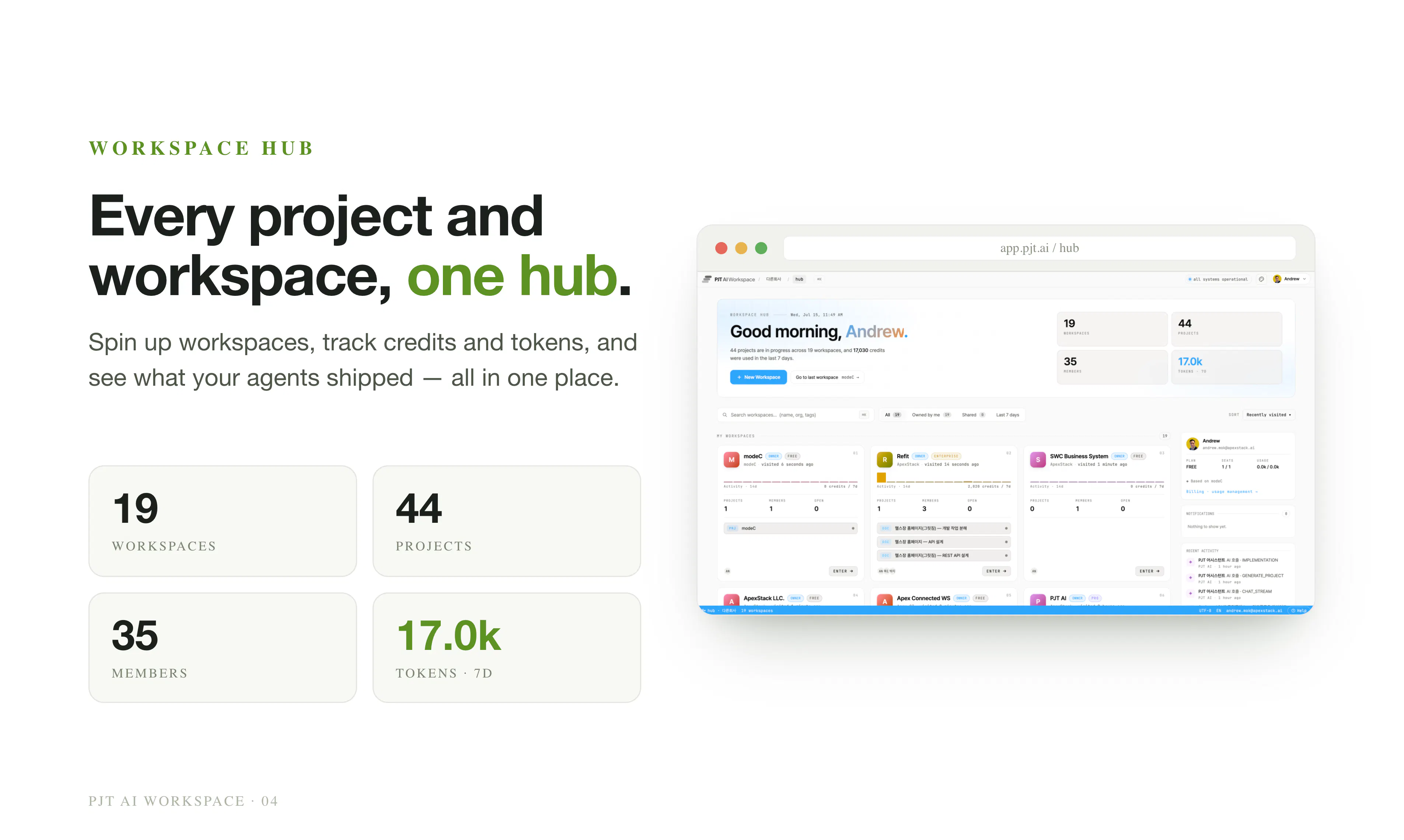 PJT AI Workspace gallery image