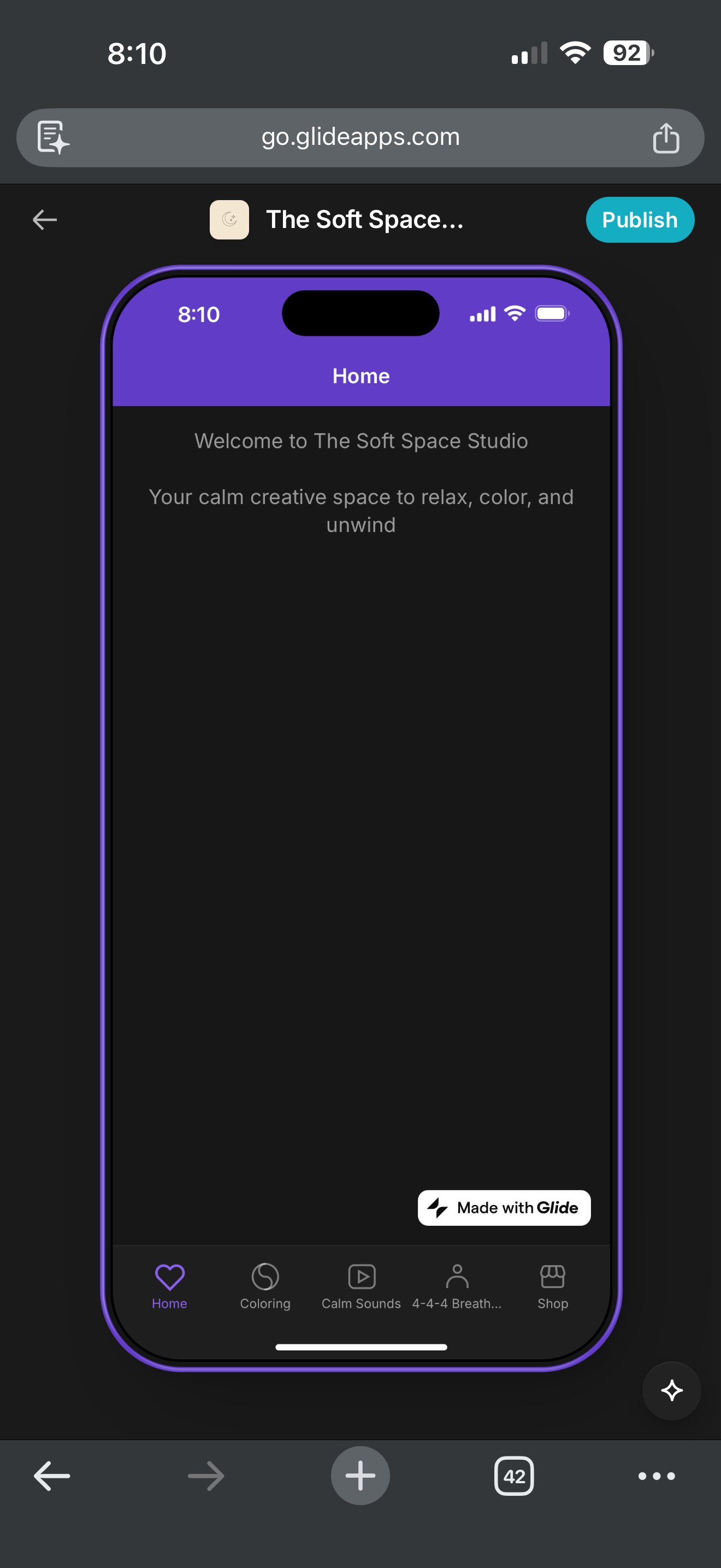 The Soft Space Studio Calm App