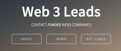 Web3 Leads gallery image