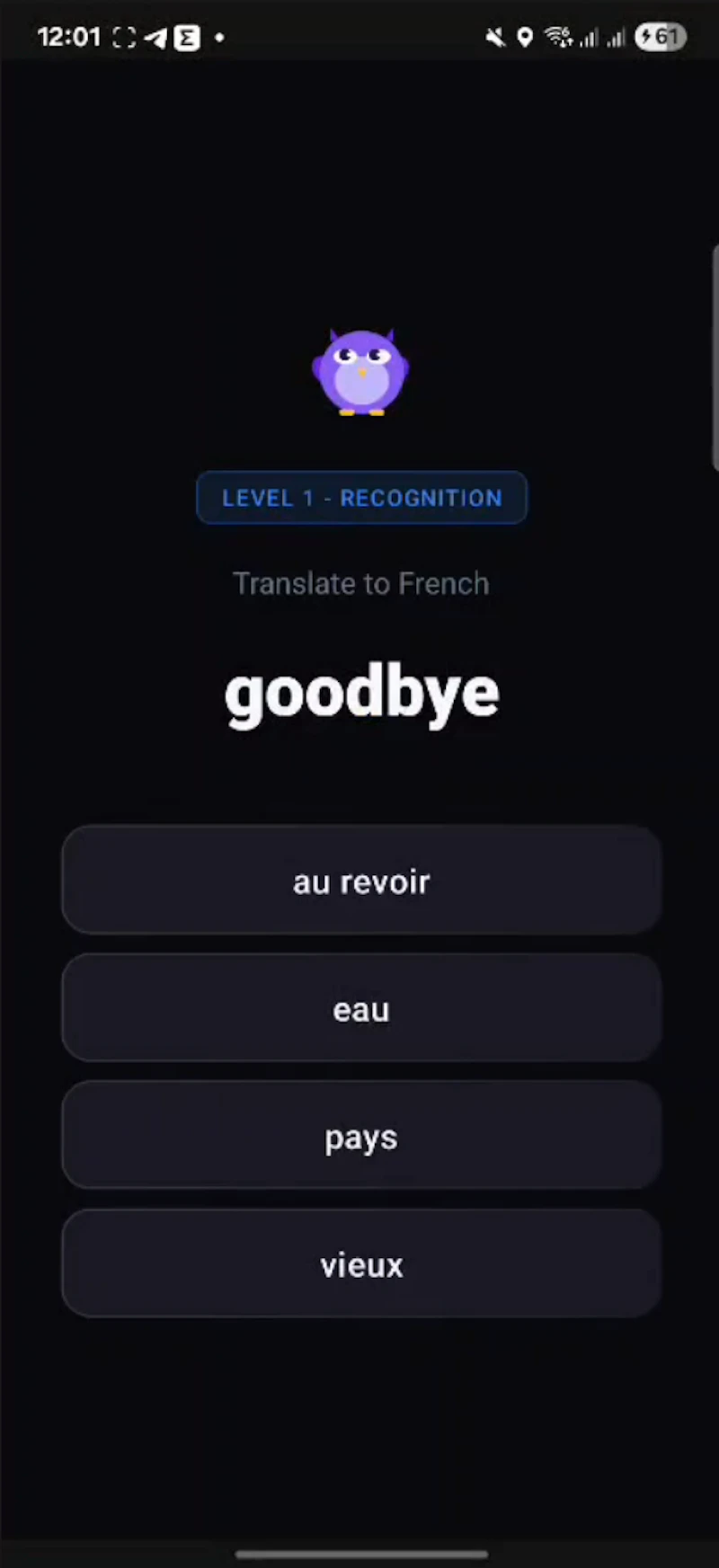 Vocablock screenshot 2