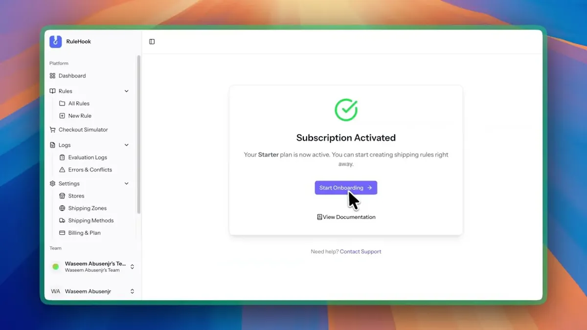 RuleHook