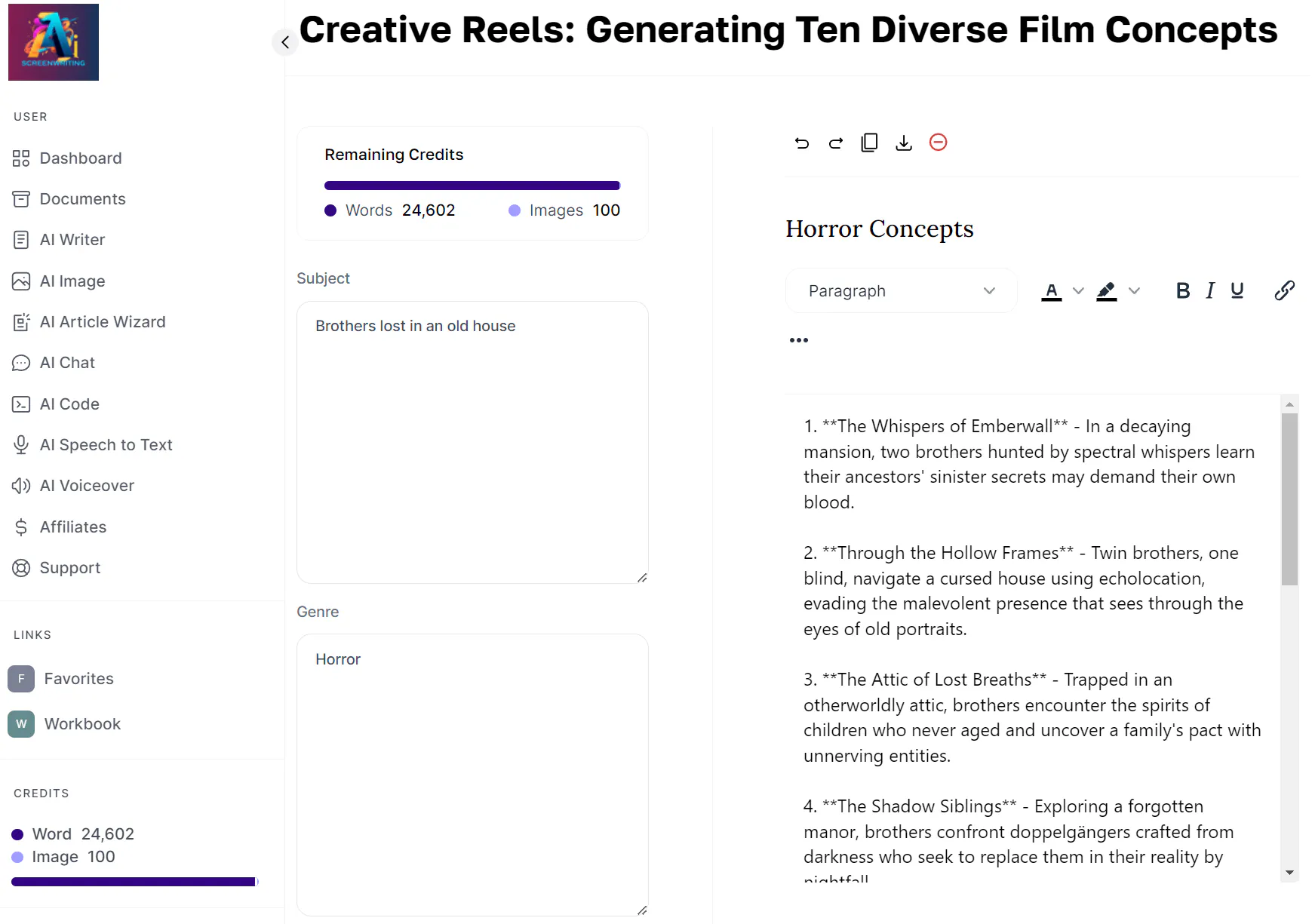 Screenwriting.AI gallery image