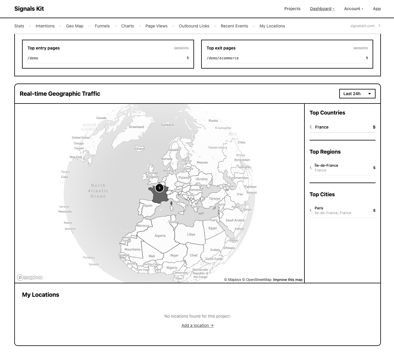 Signals Kit - Main product screenshot demonstrating key features and user interface