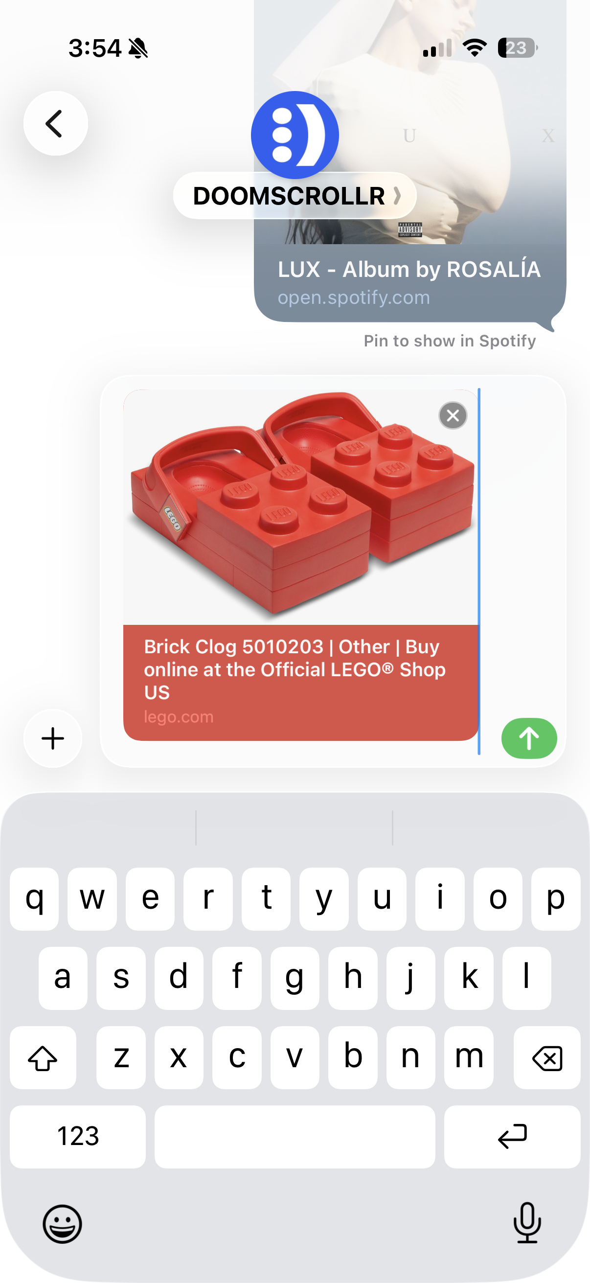 DOOMSCROLLR - Screenshot 3 showing product features and functionality