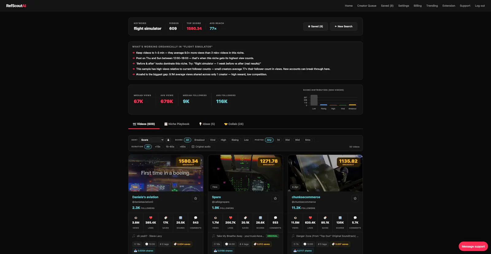 RefScoutAI screenshot 3