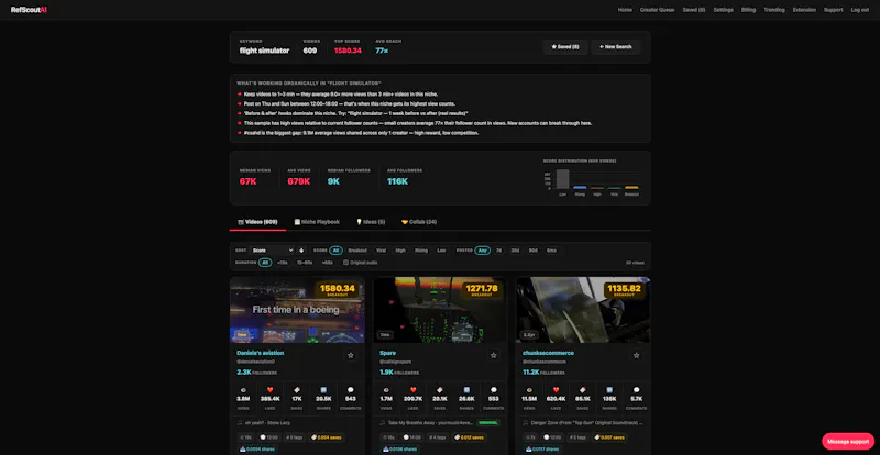 RefScoutAI screenshot 3