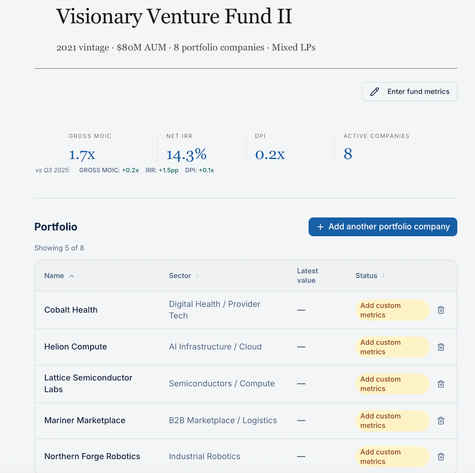 Metry screenshot 3