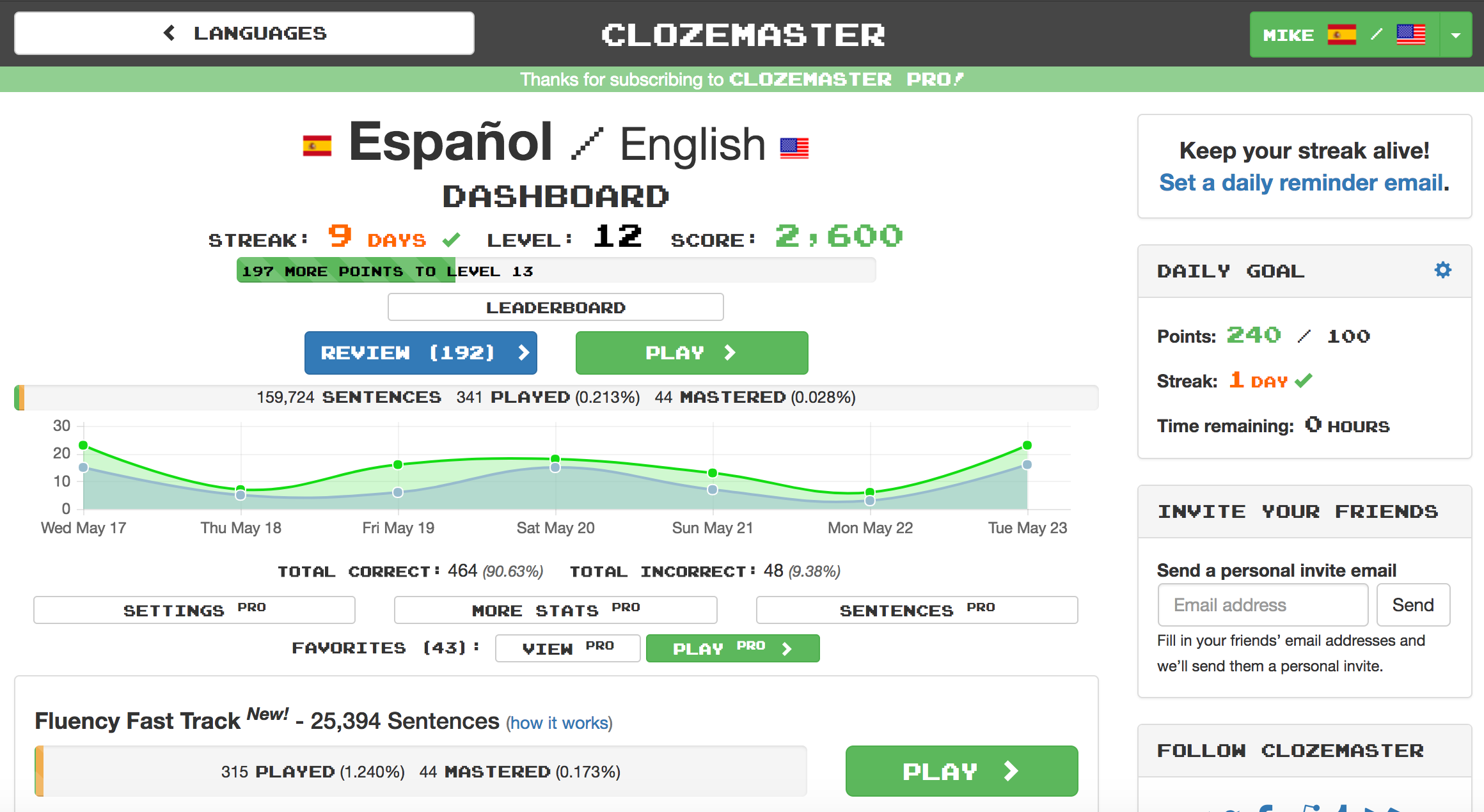 Clozemaster gallery image