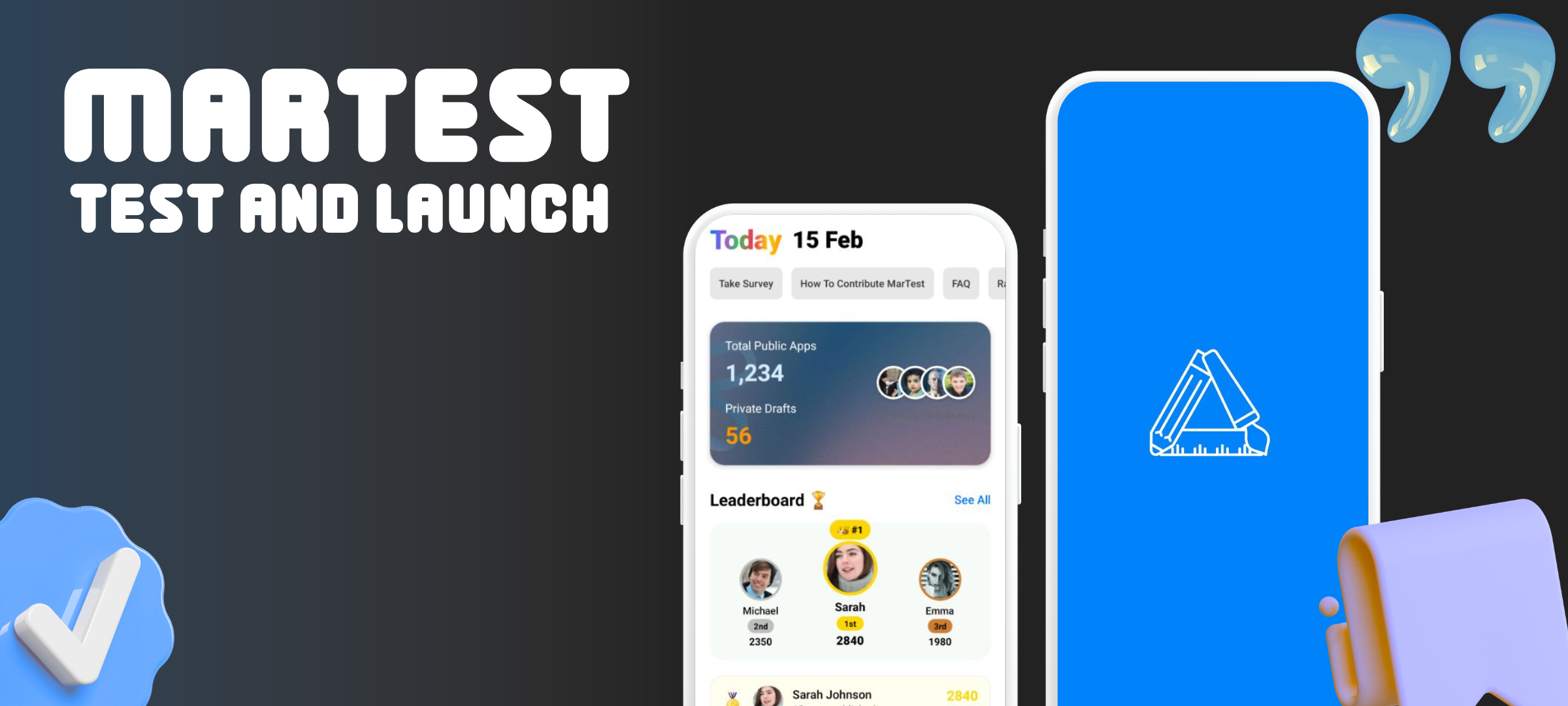 Martest - Main product screenshot demonstrating key features and user interface