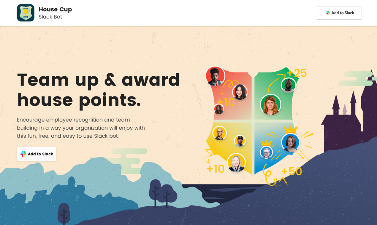 Harry Potter Slack and Discord House Cup gallery image