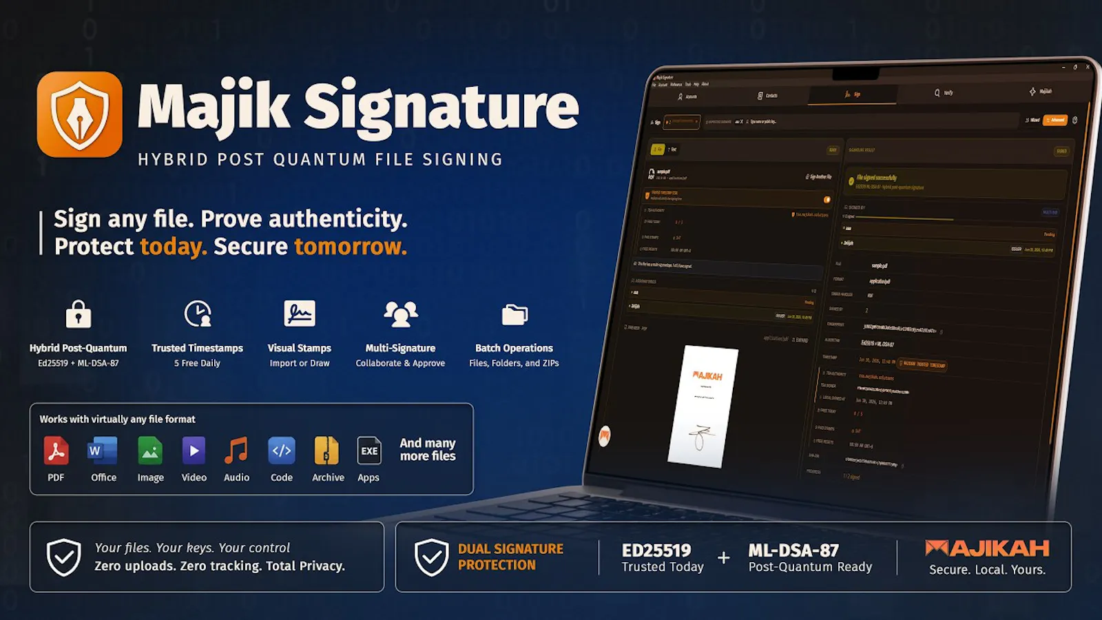 Majik Signature screenshot 1 (video preview)