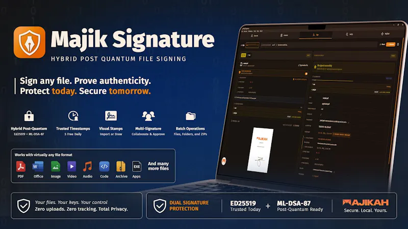 Majik Signature screenshot 1 (video preview)