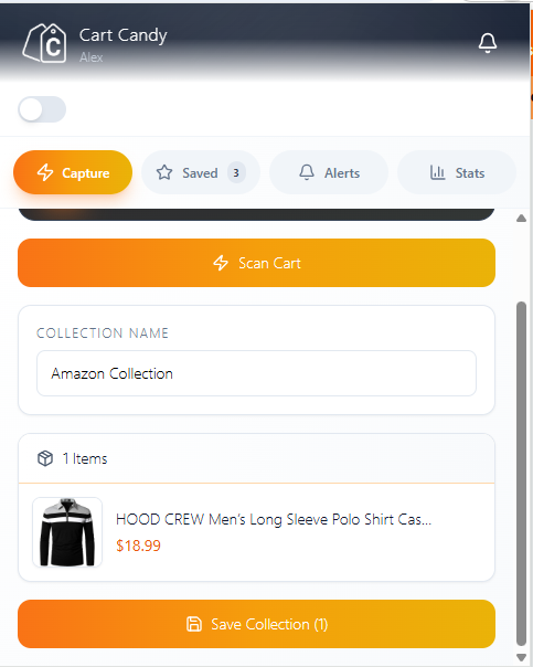 CartCandy - Screenshot 4 showing product features and functionality