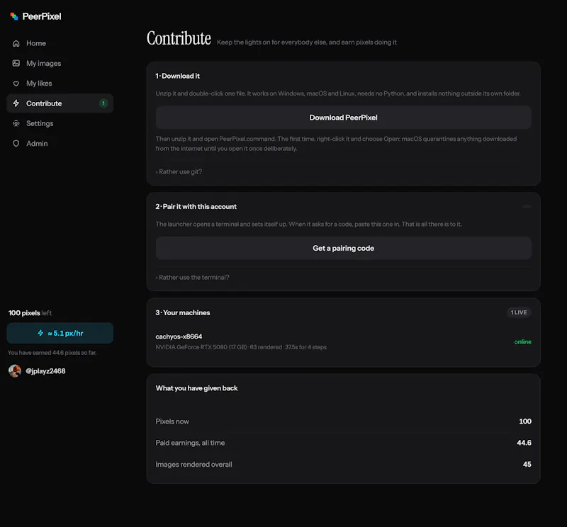 PeerPixel screenshot 3