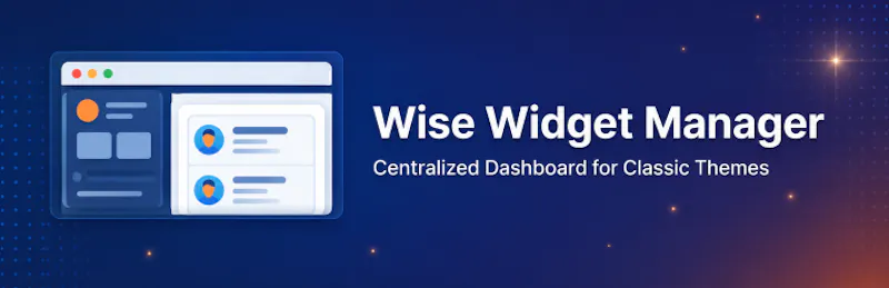 Wise Widget Manager screenshot 1