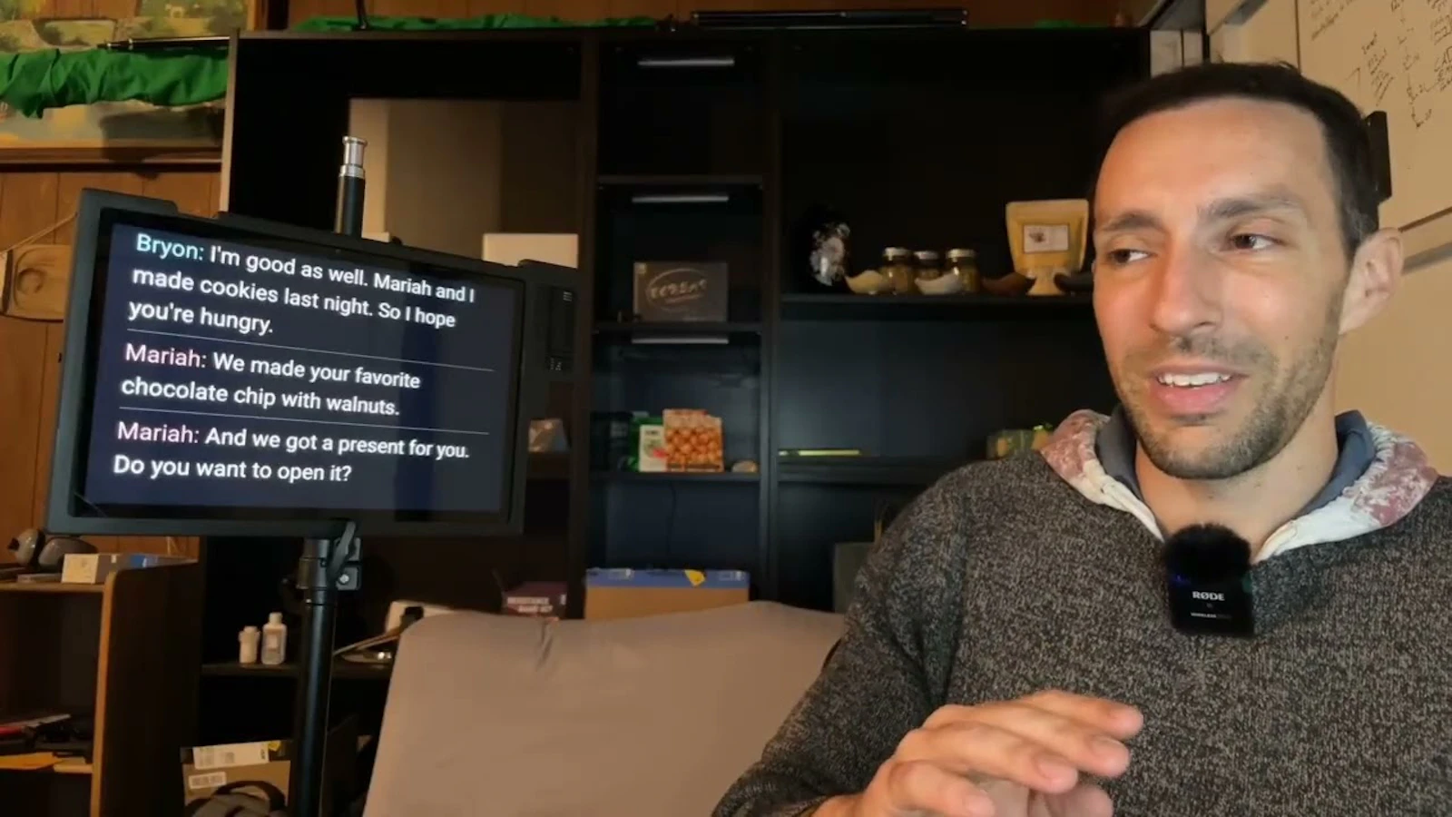 CaptionPad screenshot 1 (video preview)