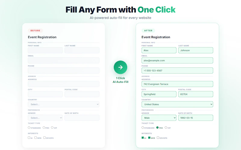 FormPilot screenshot 1