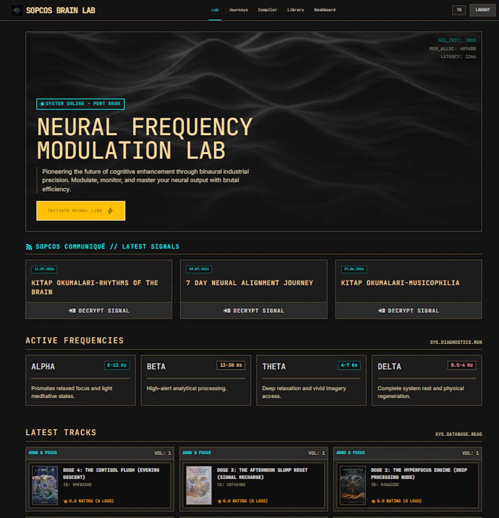 SOPCOS: Declarative Audio Engine screenshot 2