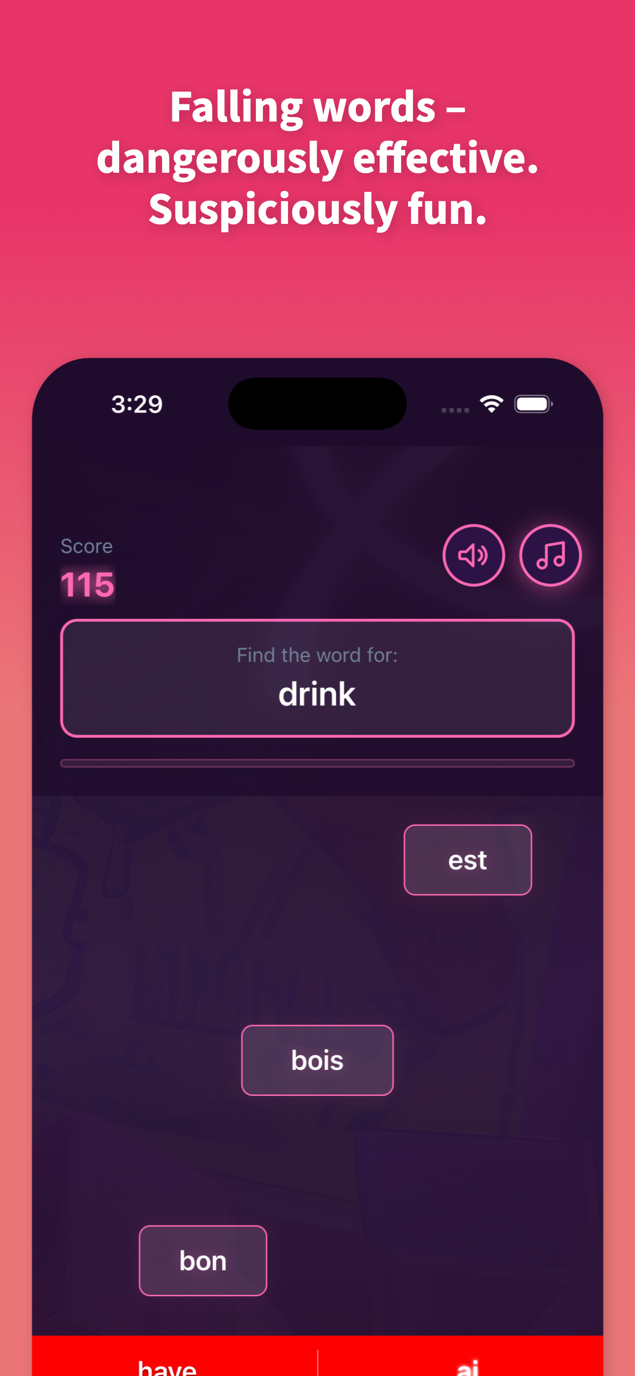 Lingocrush - Juego de encuentro de idioma para aprendizaje rápido y divertido media 5