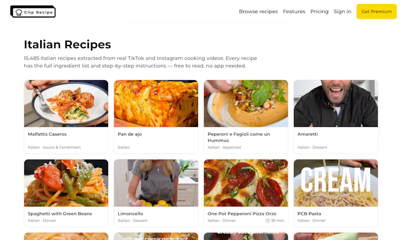 Clip Recipe screenshot 5