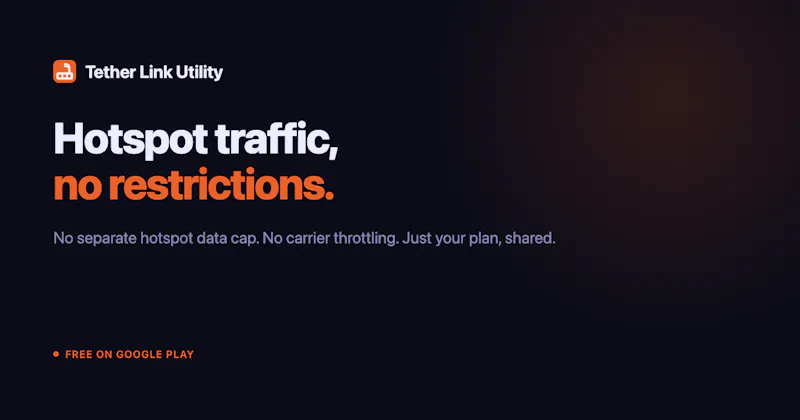 Tether Link Utility screenshot 1