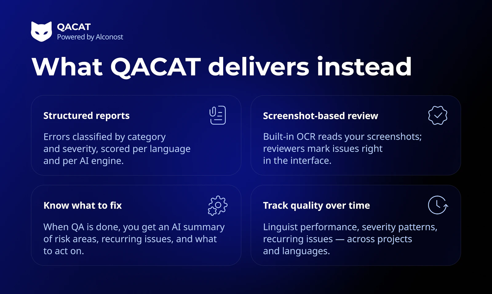 QACAT screenshot 4