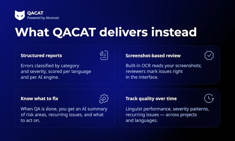 QACAT screenshot 4
