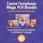 Canva Templates Mega PLR Bundle