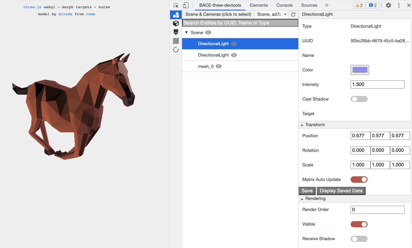 وسائط ثلاثة أدوات - تفقد في ثلاثية الأبعاد ، تصحيح ثلاث مشاريع. JS لم تكن أسهل أبدًا 1