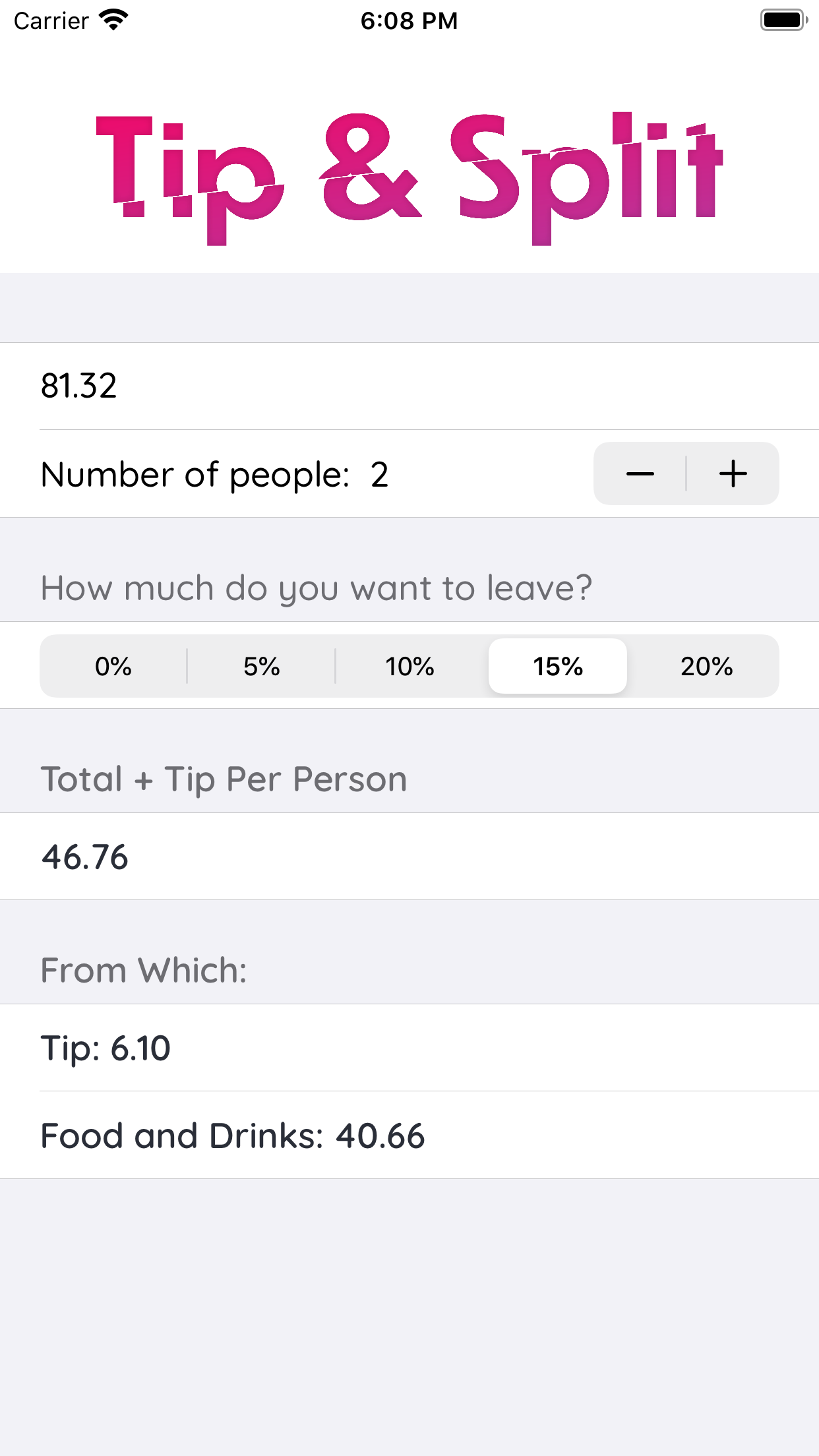 Tip And Split gallery image