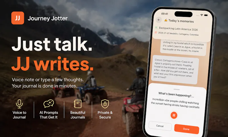 Journey Jotter screenshot 3