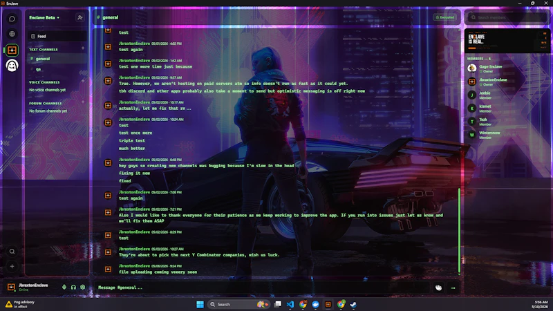 Enclave screenshot 2