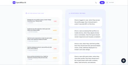 SpecWise AI gallery image
