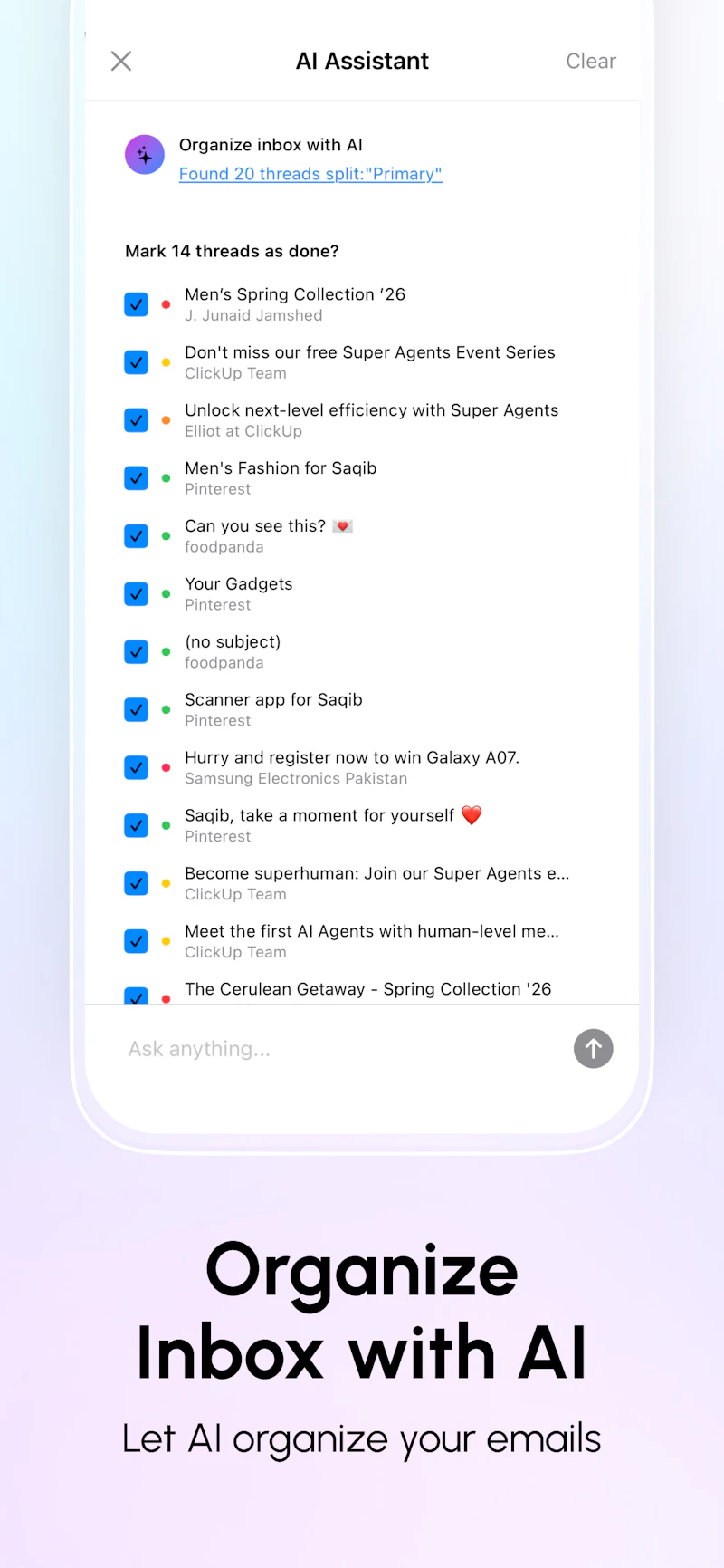 TidyMail screenshot 9