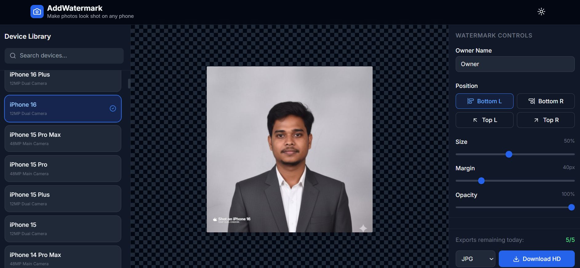 AddWatermark gallery image