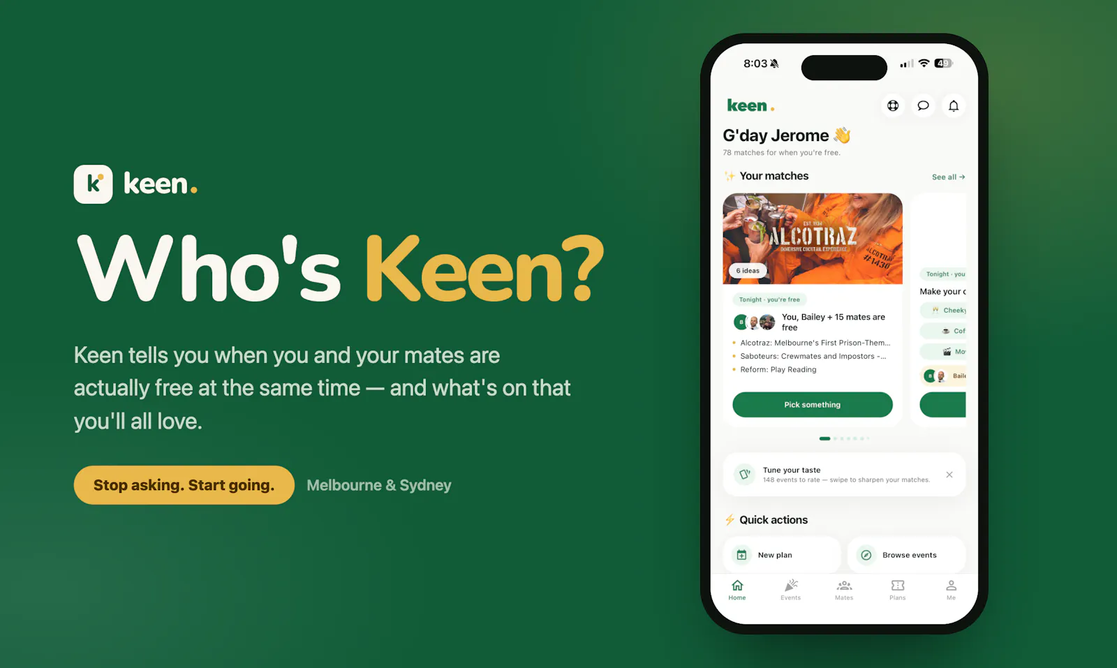 Keen Social screenshot 1