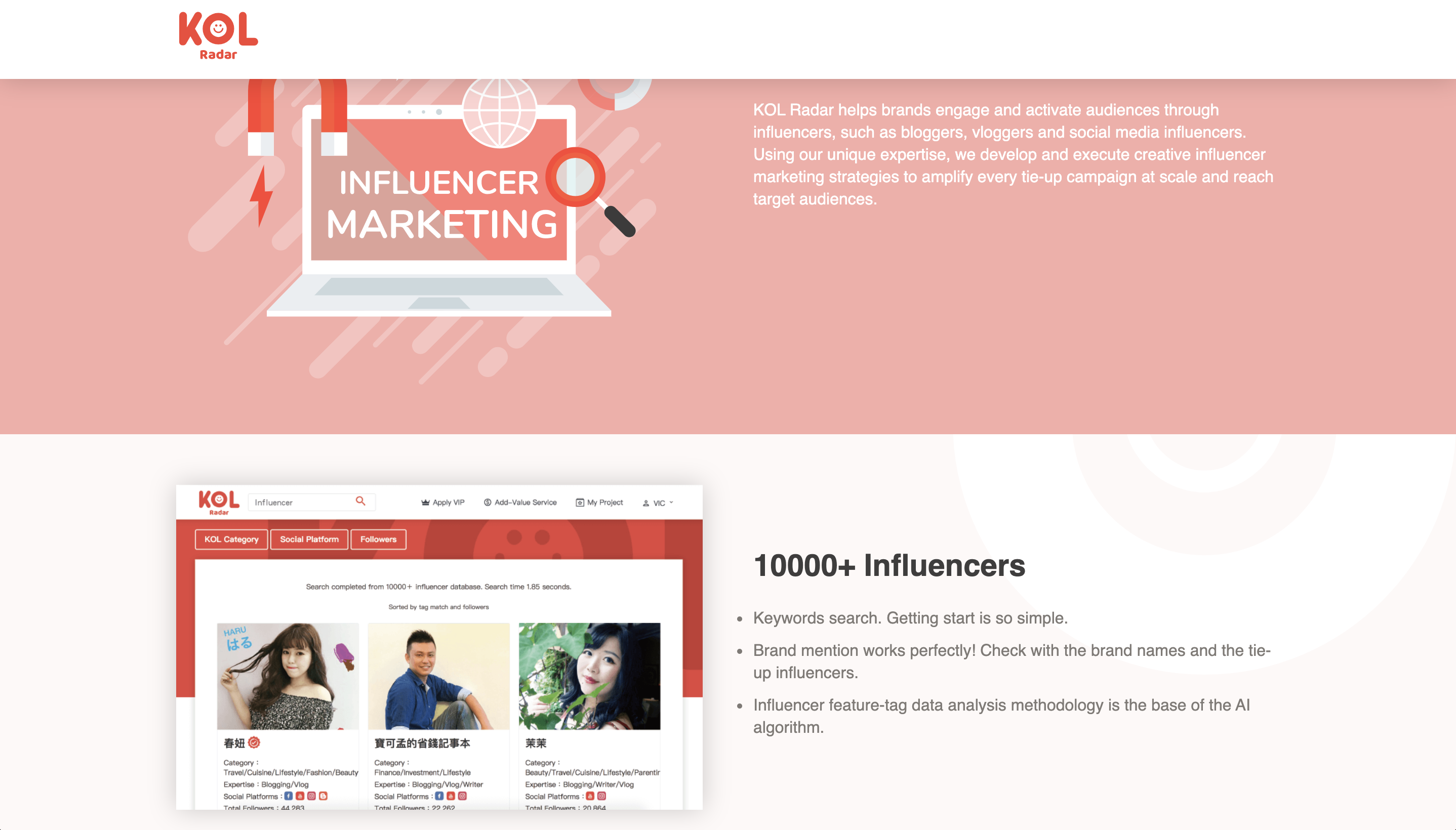 KOL Radar gallery image