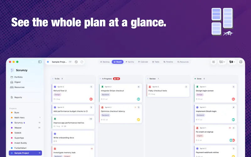 Scrumzy - Projects & Sprints screenshot 6