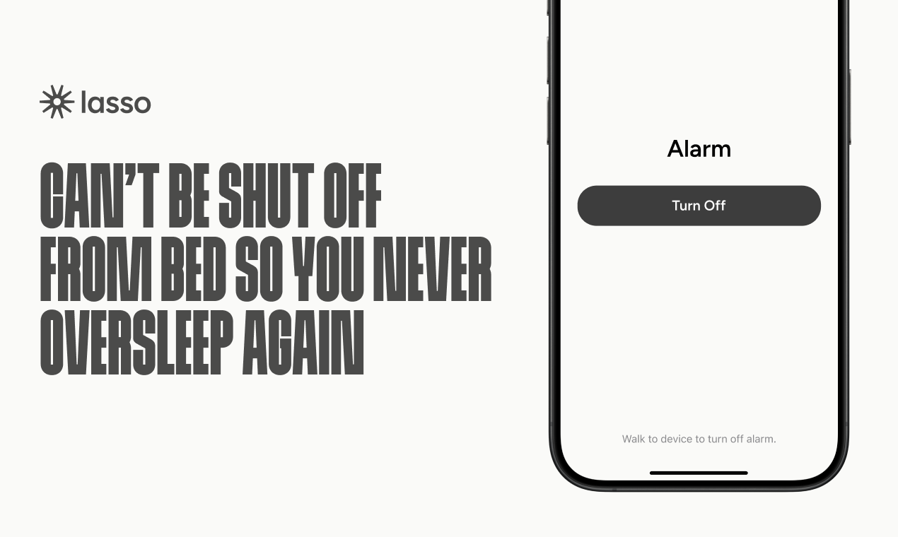 Media Jam penggera Lasso - Peranti yang perlu anda ketik untuk mematikan penggera telefon anda 2