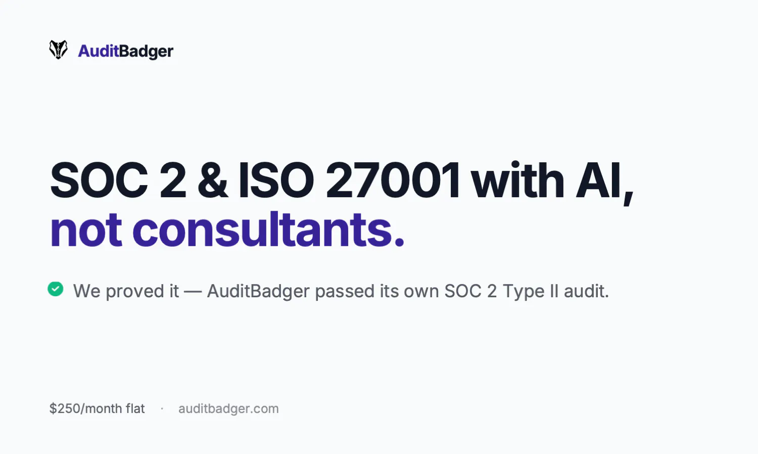 AuditBadger screenshot 1